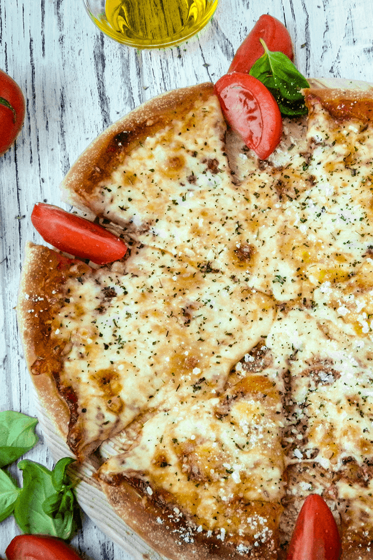 Homemade Extra Cheese Pizza Recipe