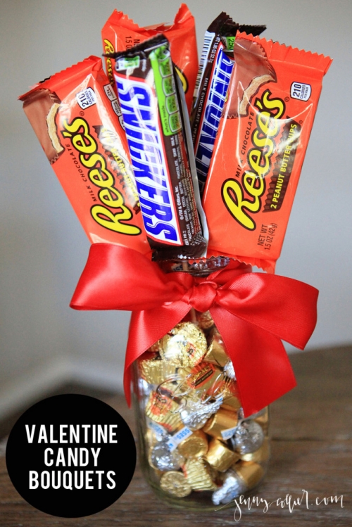 Valentine Candy Bouquets