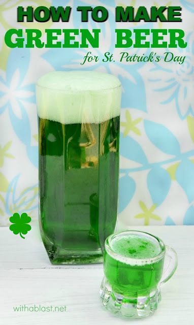 How to Make Green Beer for St. Patricks Day