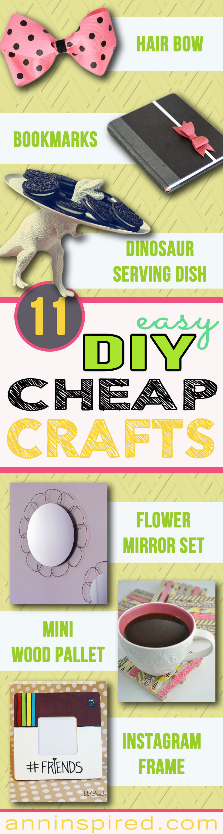 11 Easy DIY Cheap Crafts
