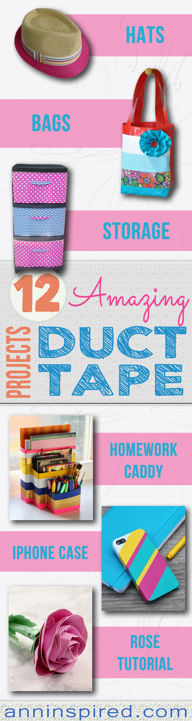 12 Amazing Duct Tape Projects