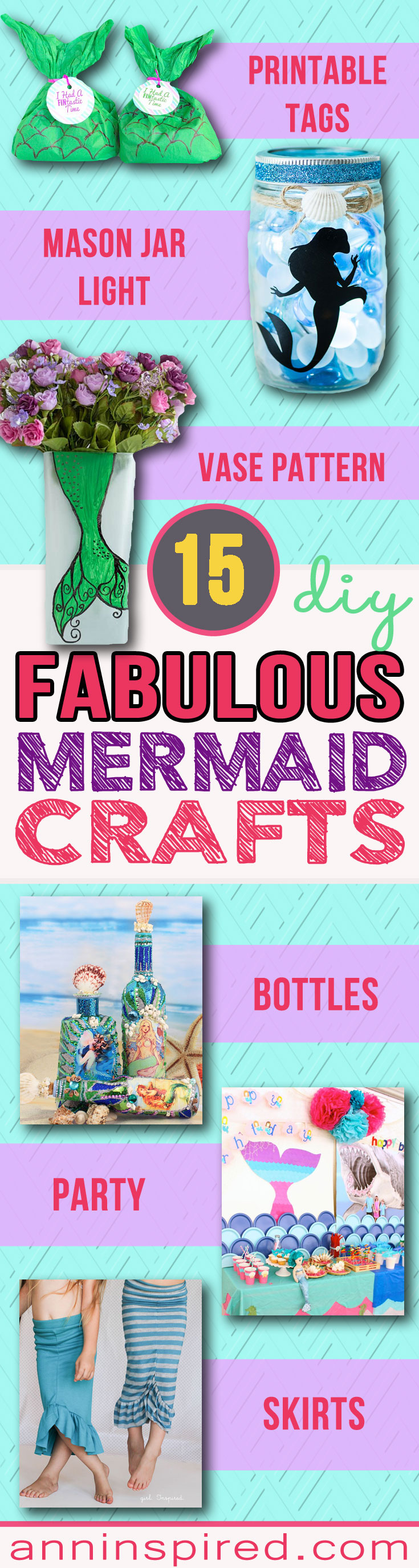 15 Fabulous DIY Mermaid Crafts