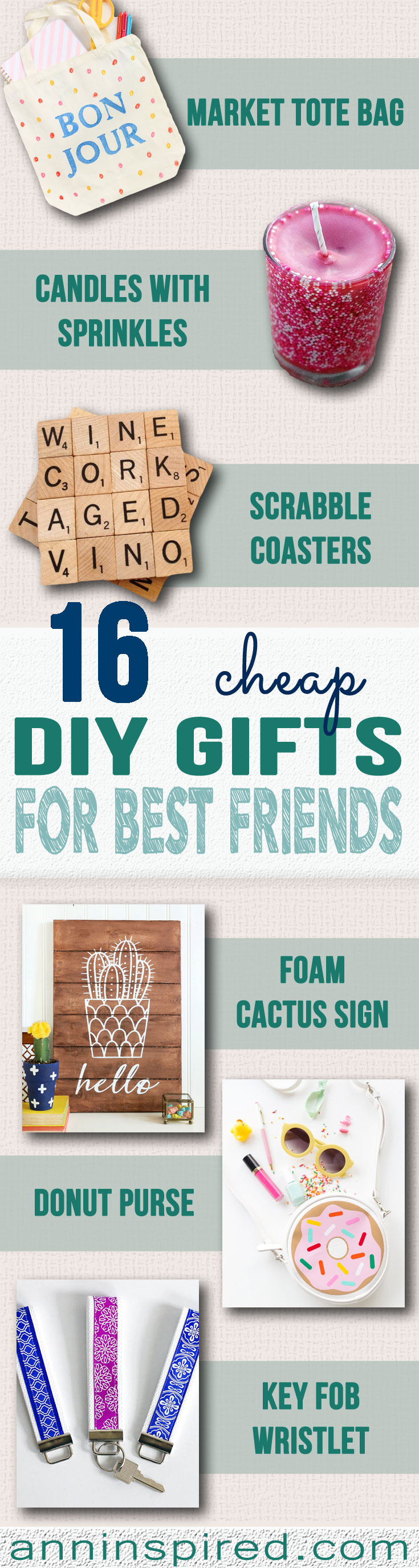 16 Cheap DIY Gifts for Best Friends
