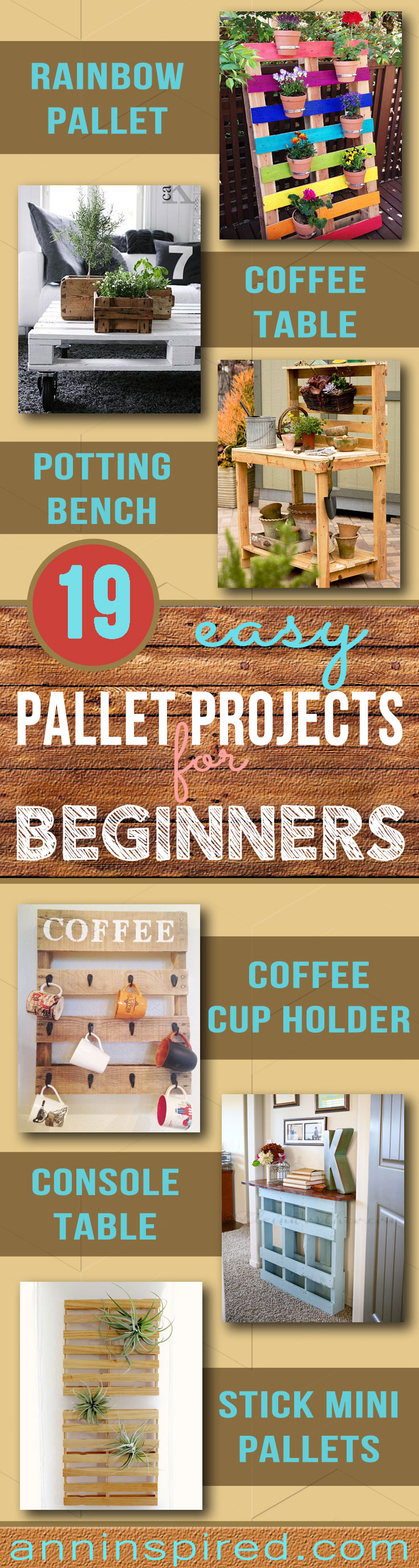 19 Easy Pallet Projects for Beginners