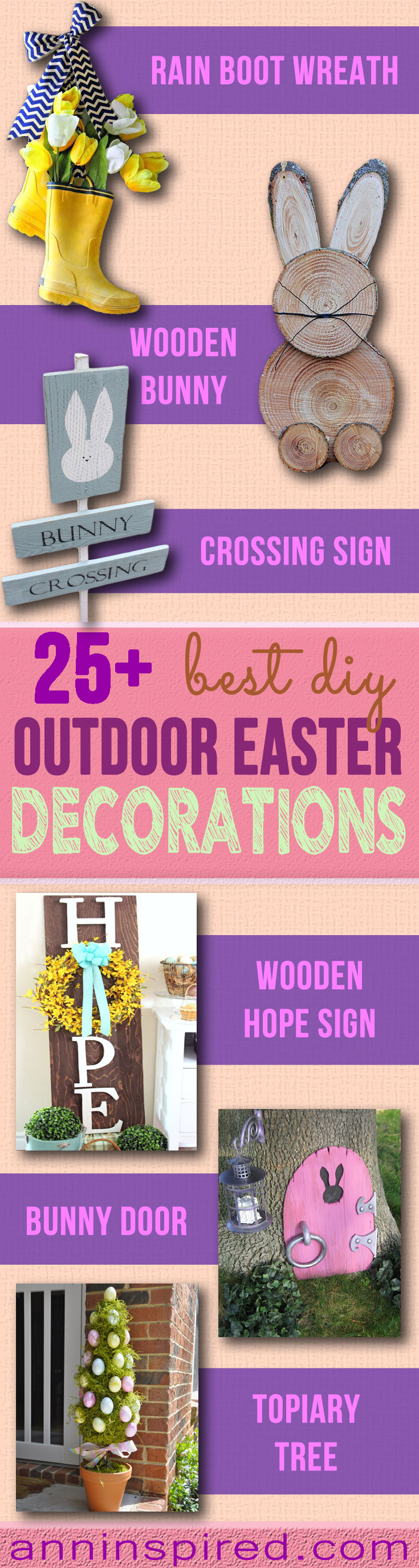 25 Best Diy Outdoor Easter Decorations