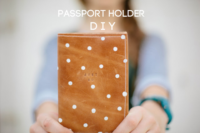 Passport Holder DIY Idea