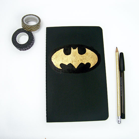 Tutorial Tuesday Batman Notebook