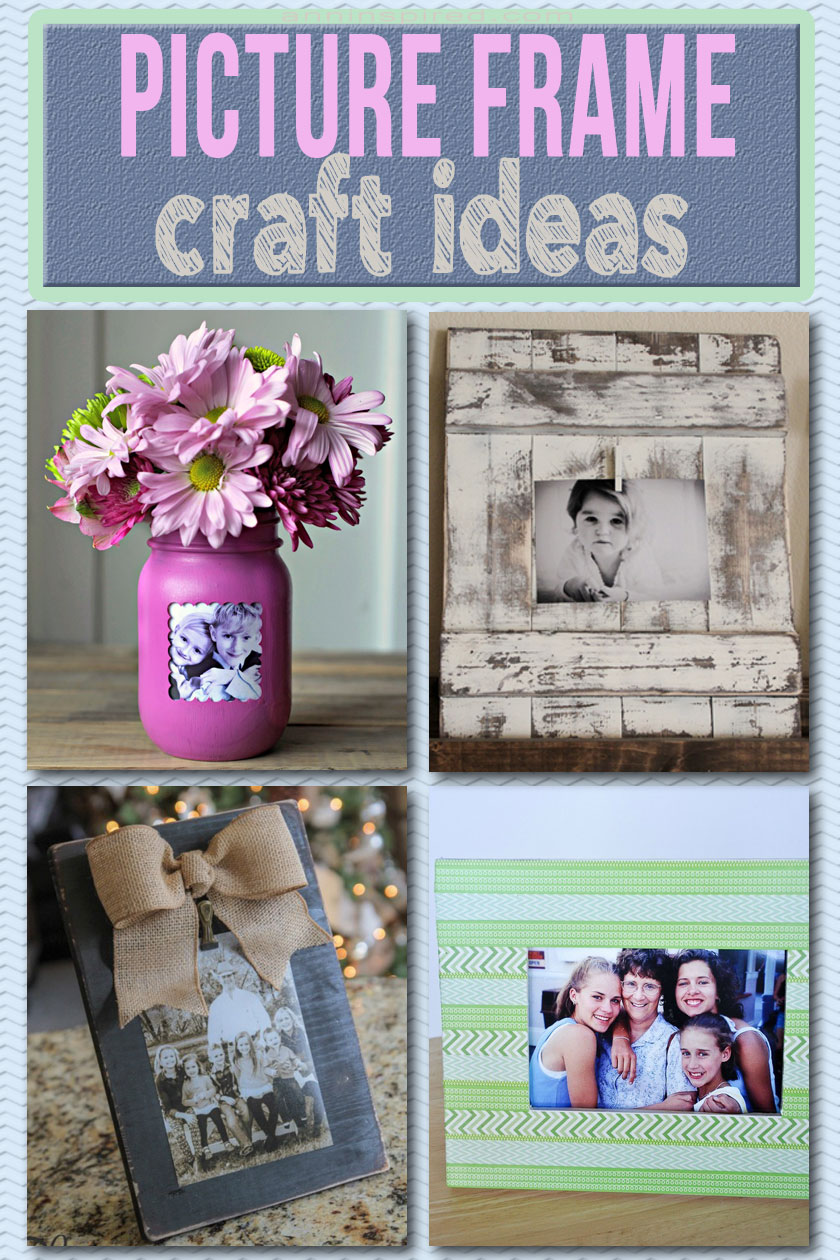 8 DIY Picture Frame Craft Ideas