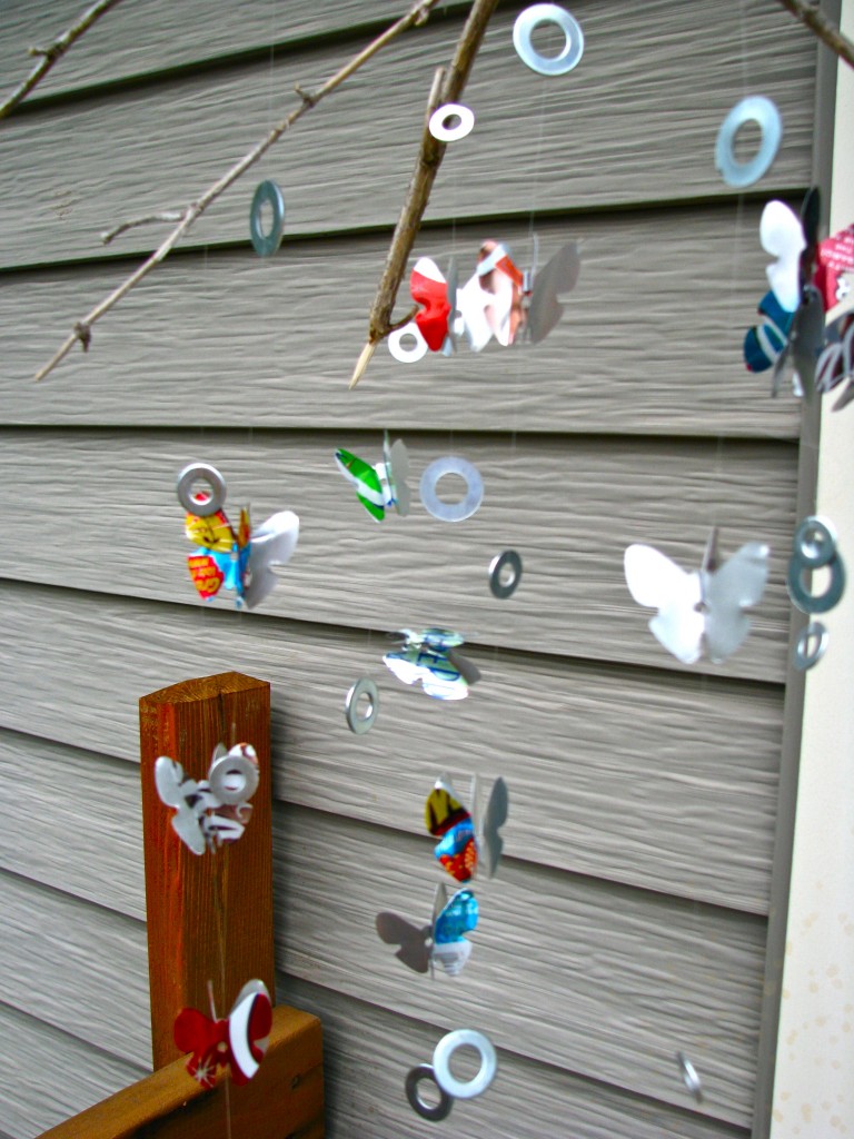 Recycled Wind Chimes