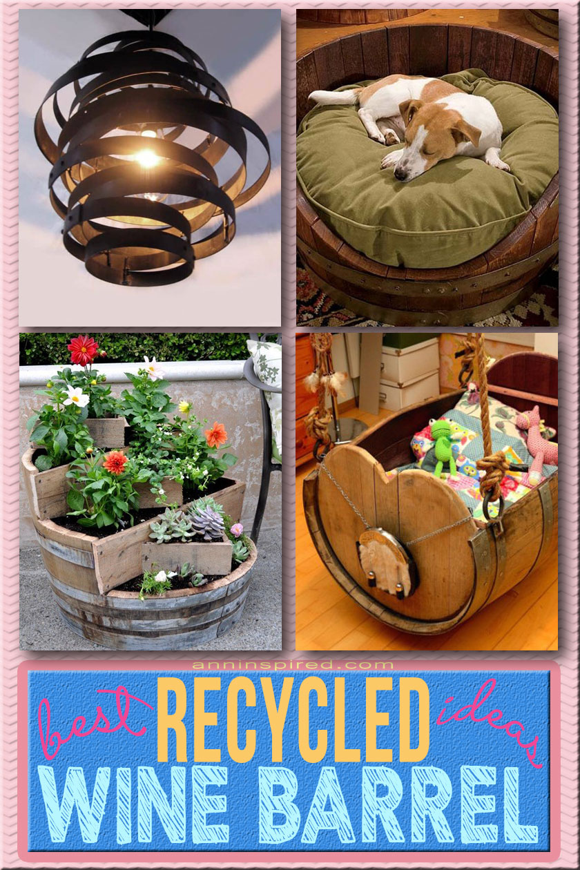 Recycled Wine Barrel Ideas