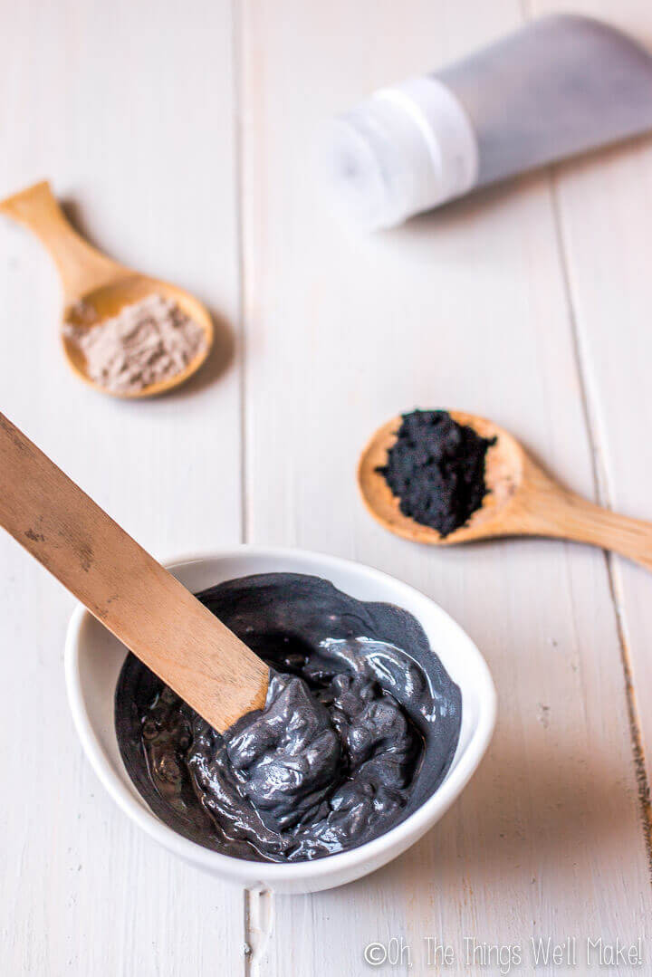 DIY Charcoal Face Mask Acne Prone Skin