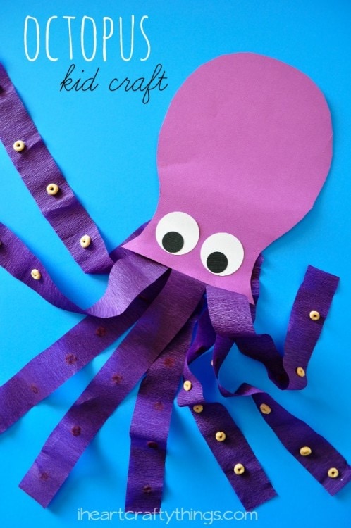 Cool Octopus Kids Craft