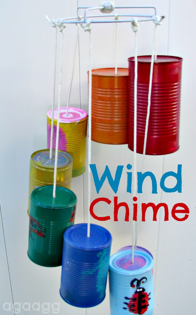 Summer Camp Wind Chimes Tutorial