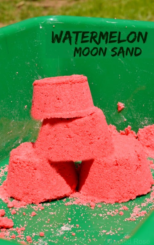 Quick Make Your Own Watermelon Moon Sand Recipe