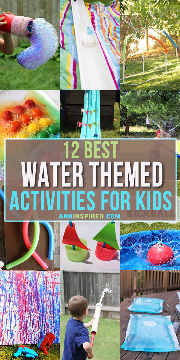 12 Best Water Themed Activities for Kids to Keep Cool This Summer