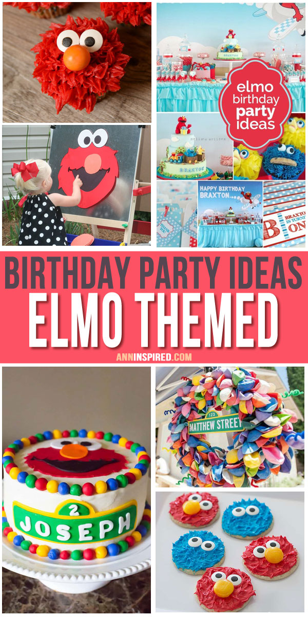 Fabulous Elmo Themed Birthday Party Ideas