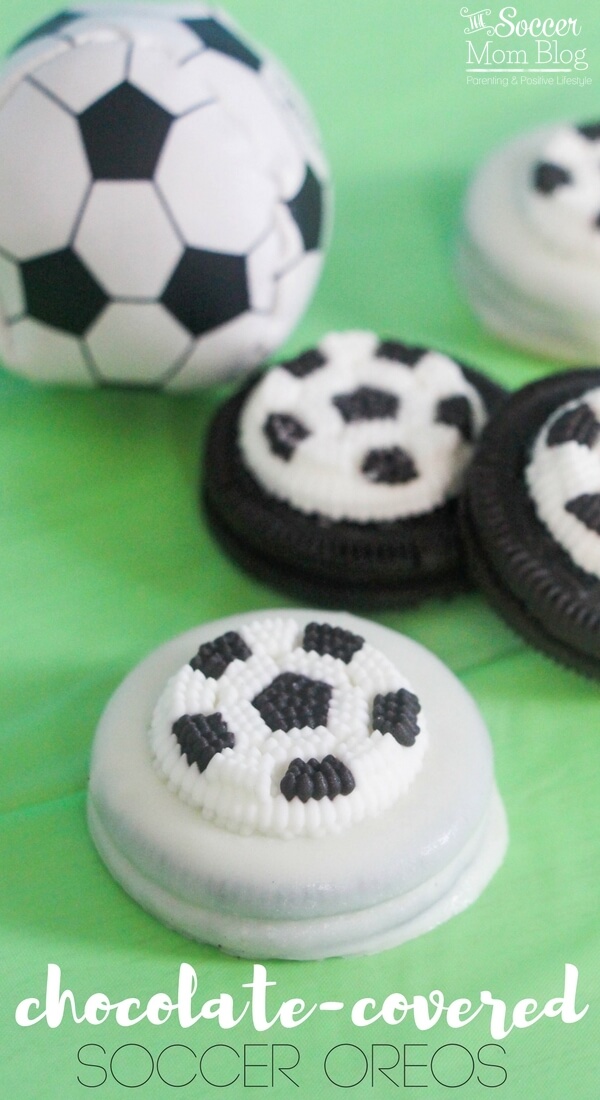 Chocolate Covered Soccer Oreos