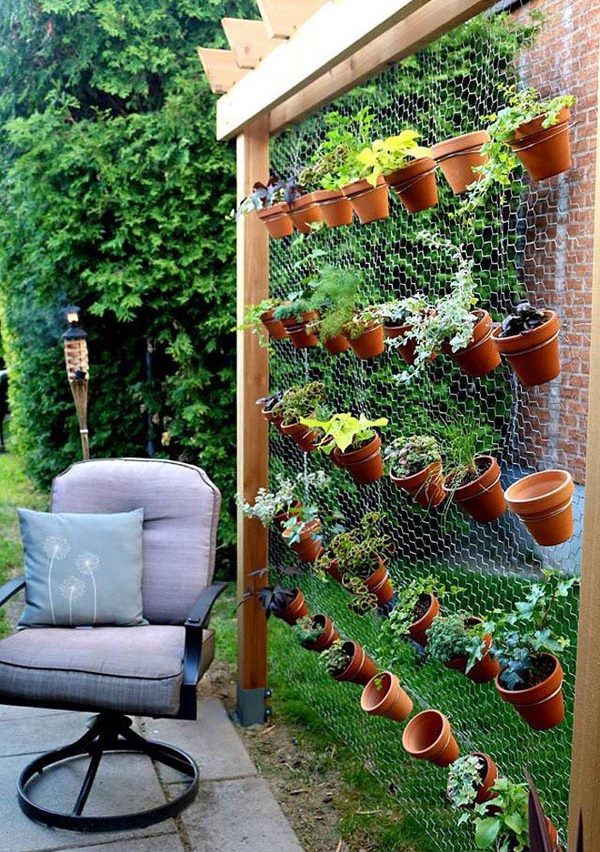 DIY Vertical Garden for Backyard