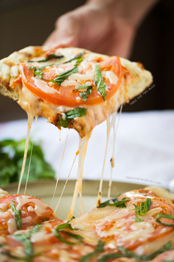 Grilled Caprese Pizza Summer Recipe
