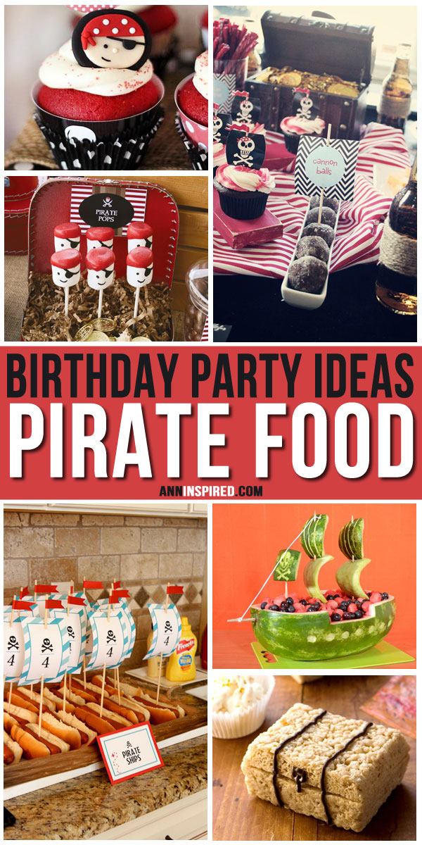 Best Pirate Birthday Party Food