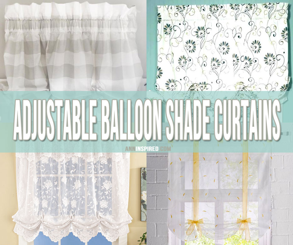 Consider Adjustable Balloon Shade Curtains as an Option