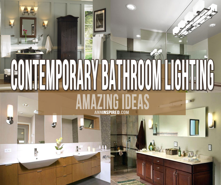 Amazing Contemporary Bathroom Lighting Ideas