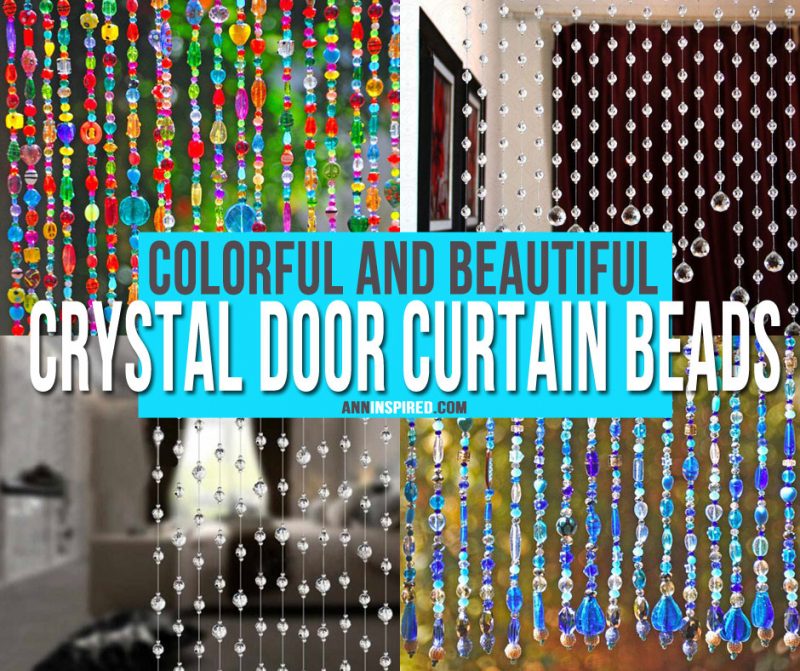 Colorful And Beautiful Crystal Door Curtain Beads Ann Inspired