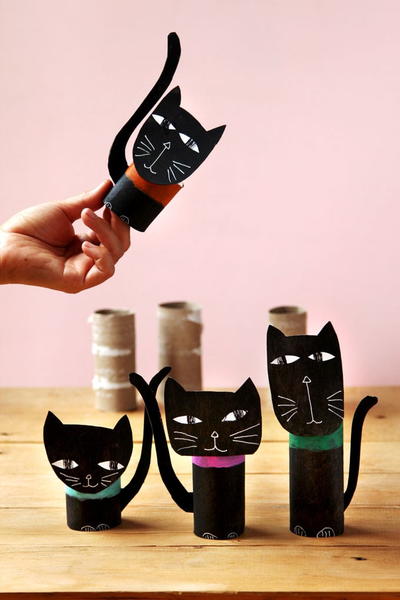 Fun Black Cat Halloween Decorations