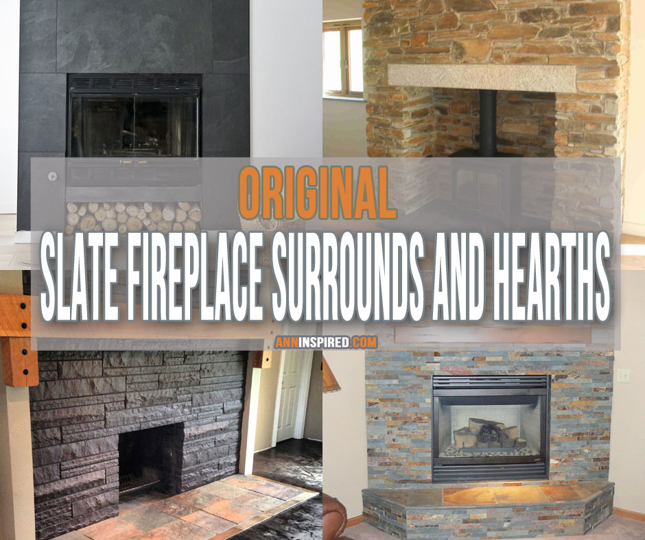 Original Slate Fireplace Surrounds and Hearths