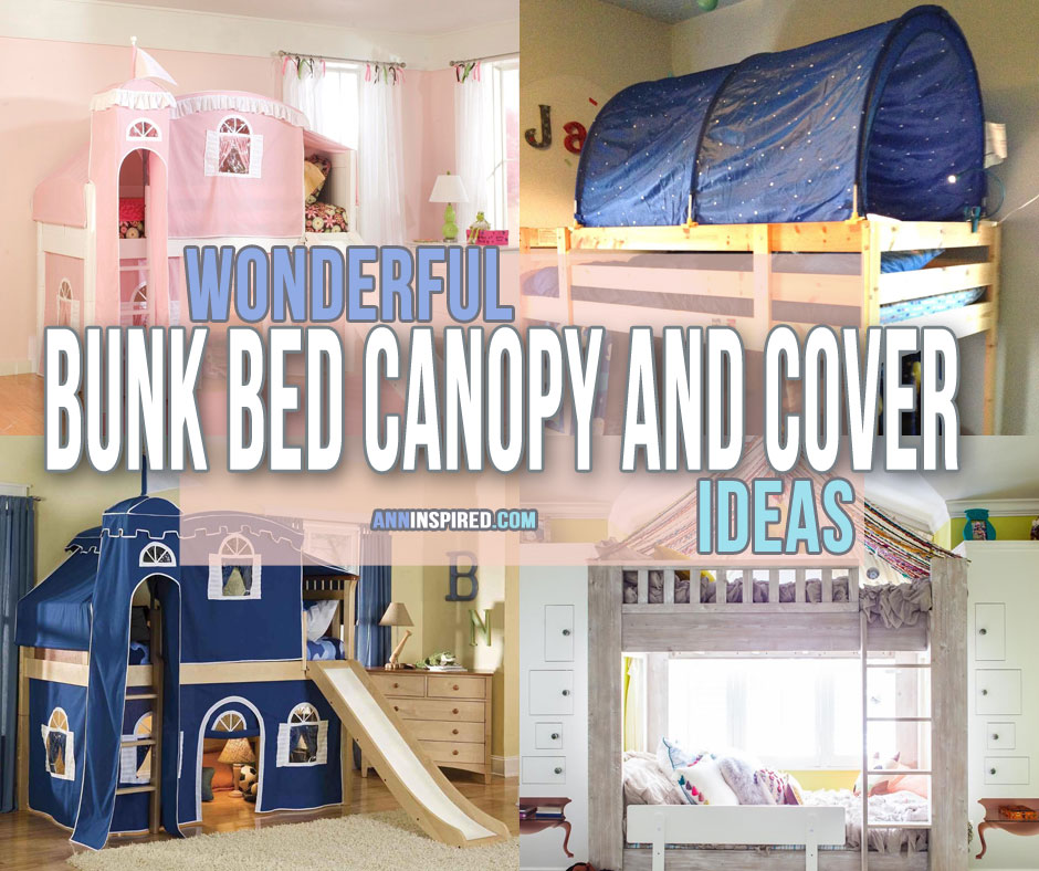 Wonderful Bunk Beds Canopy and Cover Ideas