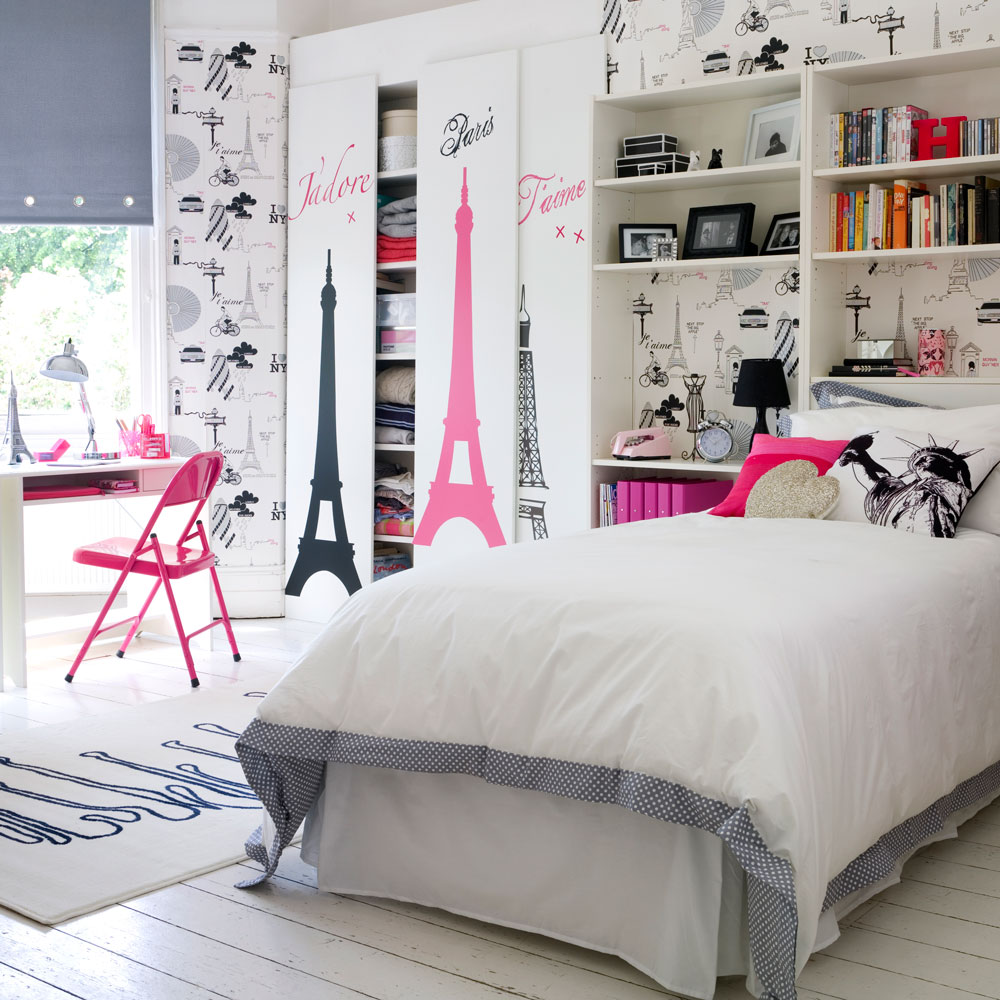 Cool Wallpaper Ideas for Girls Bedroom