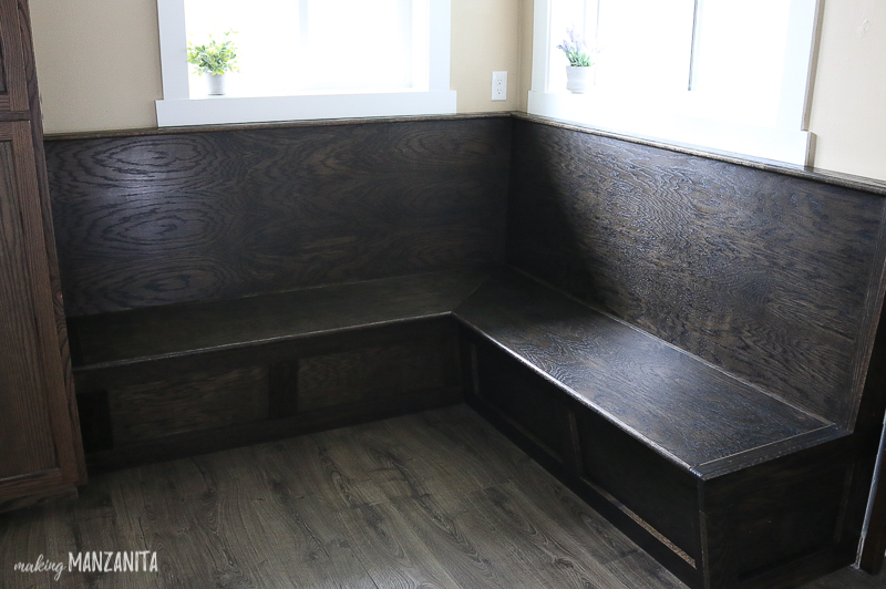 Dining Room Banquette Bench Seat with Back