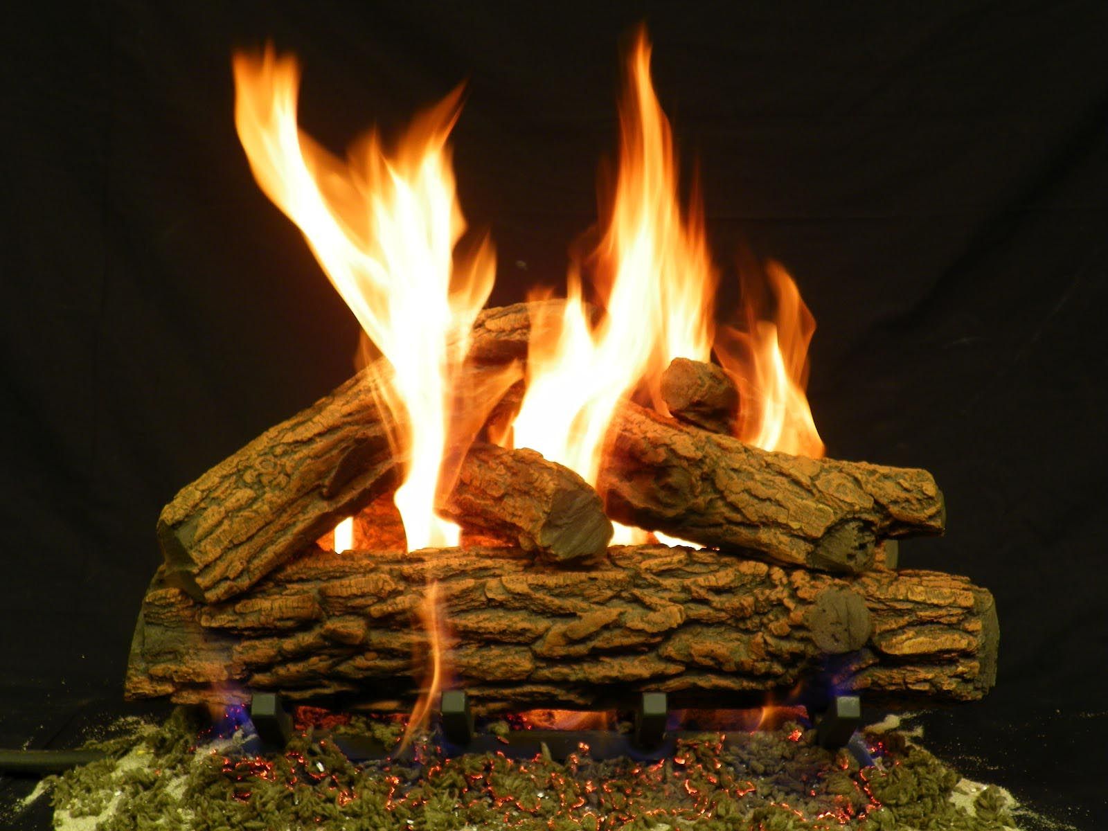 Fake Fireplace Log Inserts