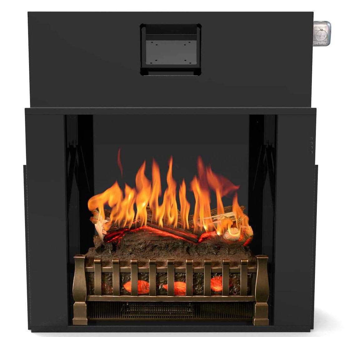 Fake Flame Fireplace Insert
