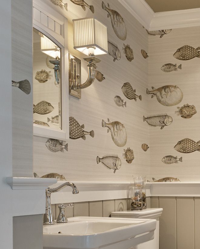 Fish Wallpaper for Bathroom