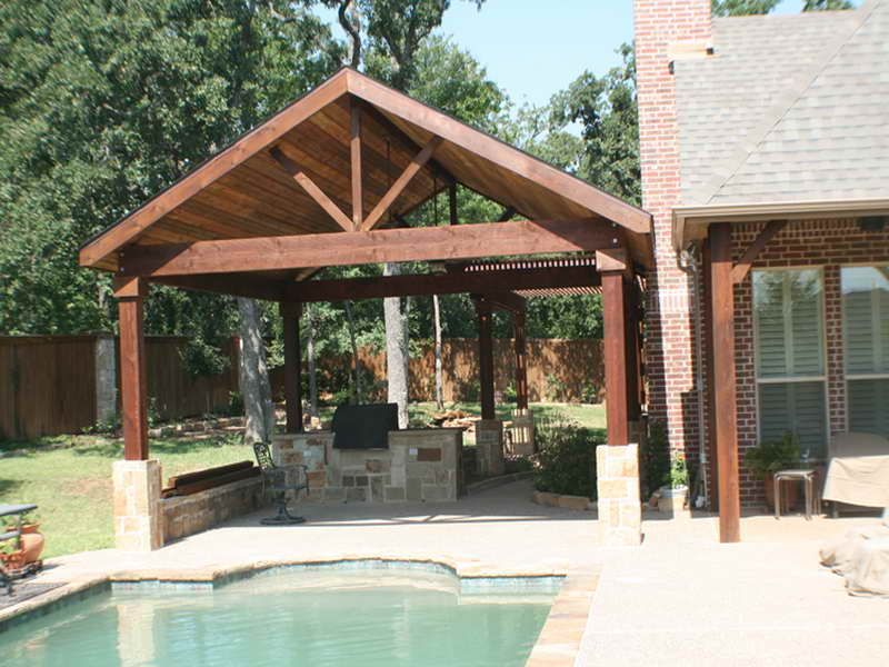 Freestanding Covered Patio Plans