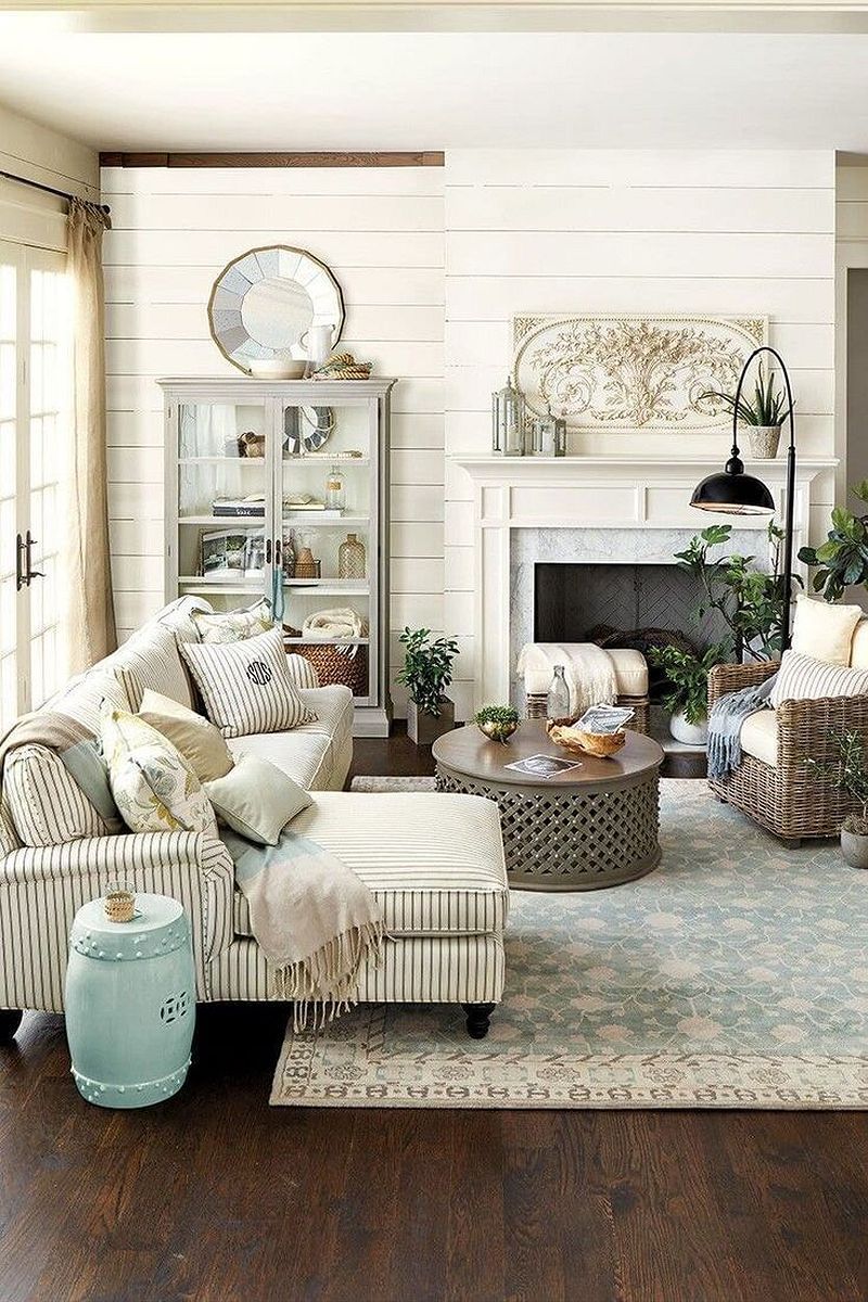 How to Decorate a Small Living Room Country Style