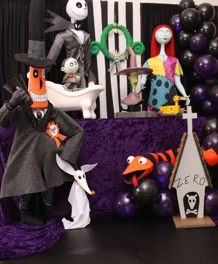 Nightmare Before Christmas Birthday Party Ideas Ann Inspired