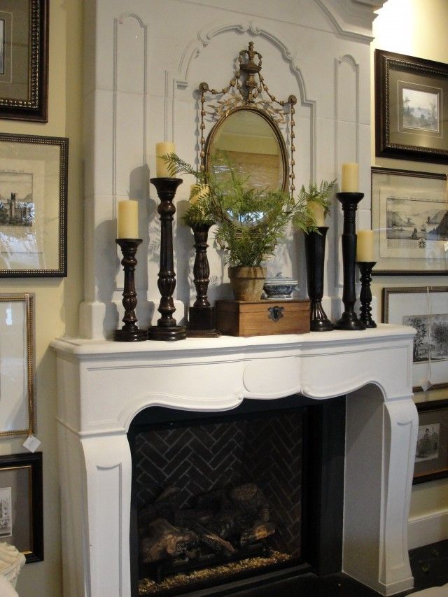 Tall Candle Holders for Fireplace