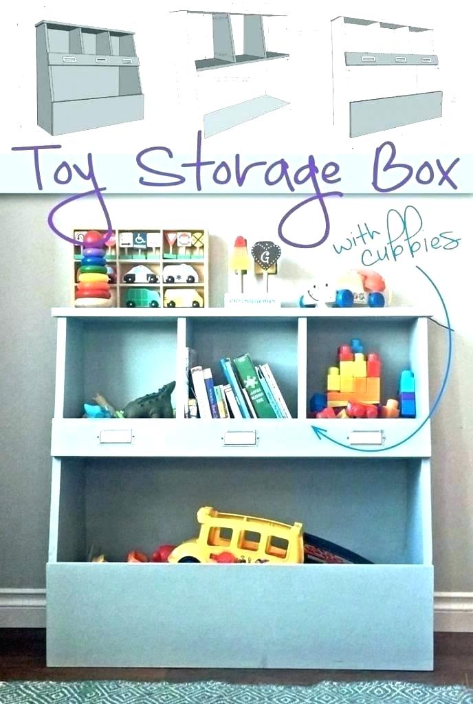 Toy storage box for living room