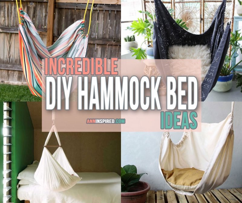 9+ Incredible DIY Hammock Bed Ideas Ann Inspired