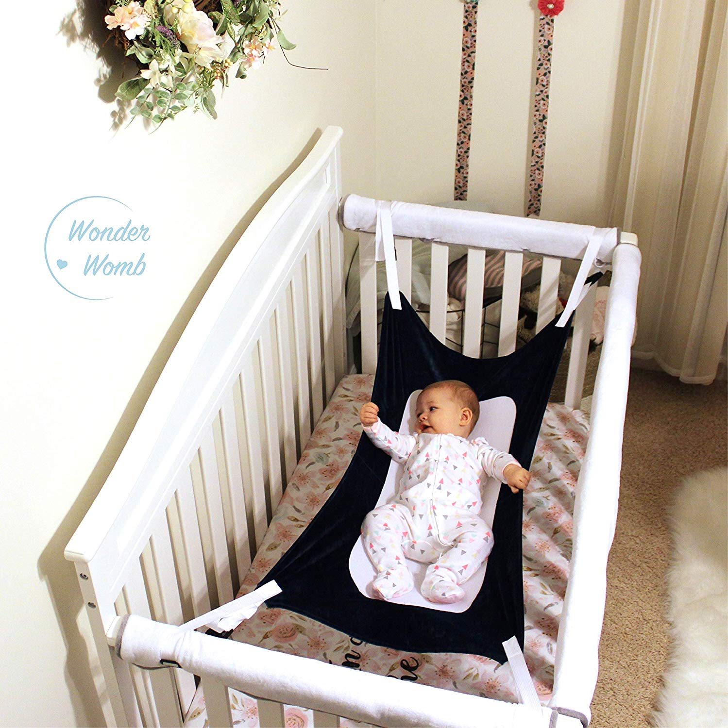 Baby Cradle Crib Hammock Motion Bed