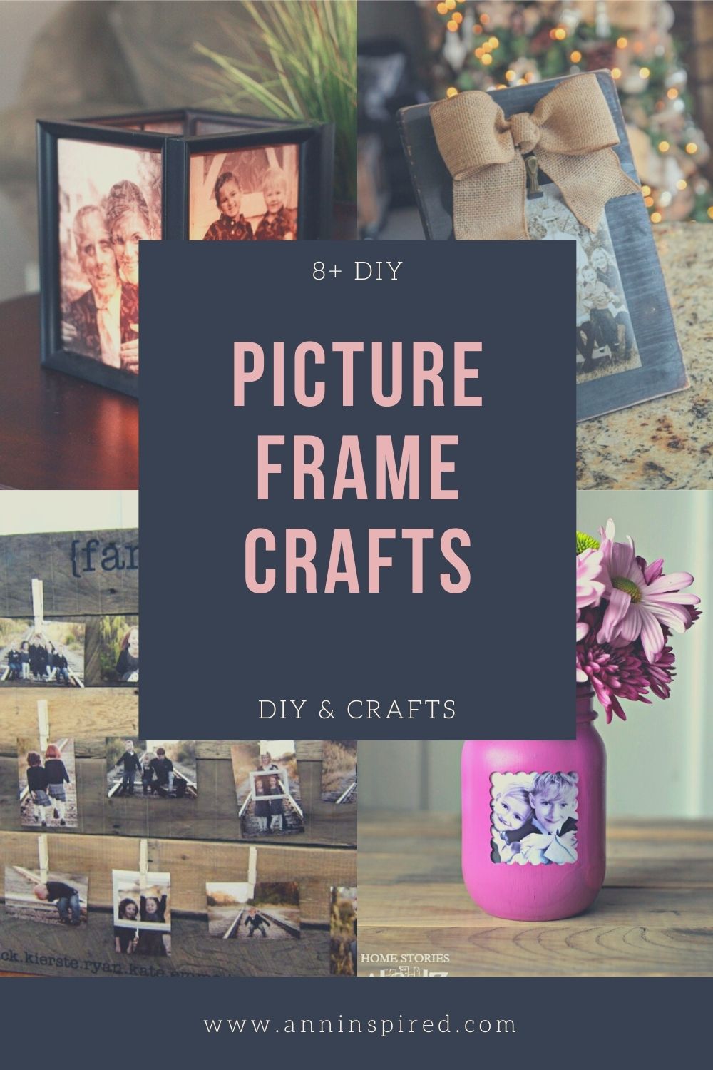 8+ DIY Picture Frame Craft Ideas