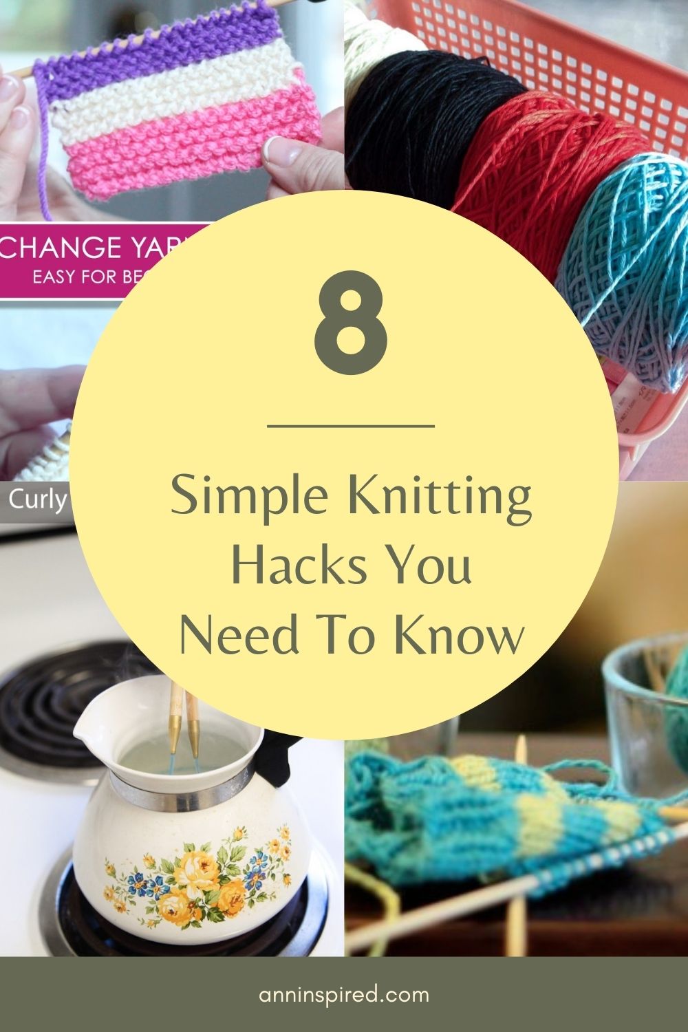 8 Simple Knitting Hacks You Need To Know Ann Inspired