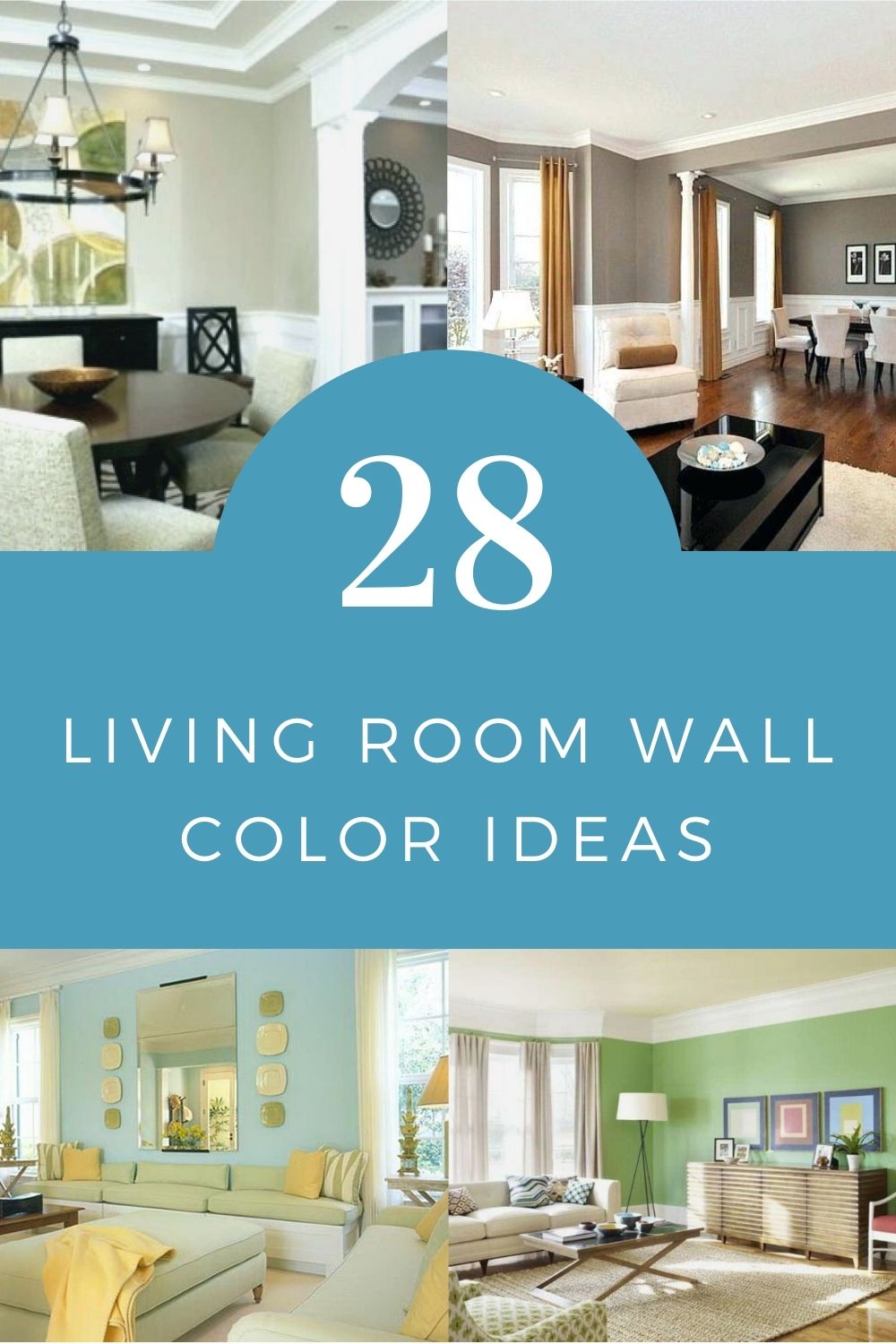 28 Beautiful Living Room Wall Color Ideas Matching with Furniture