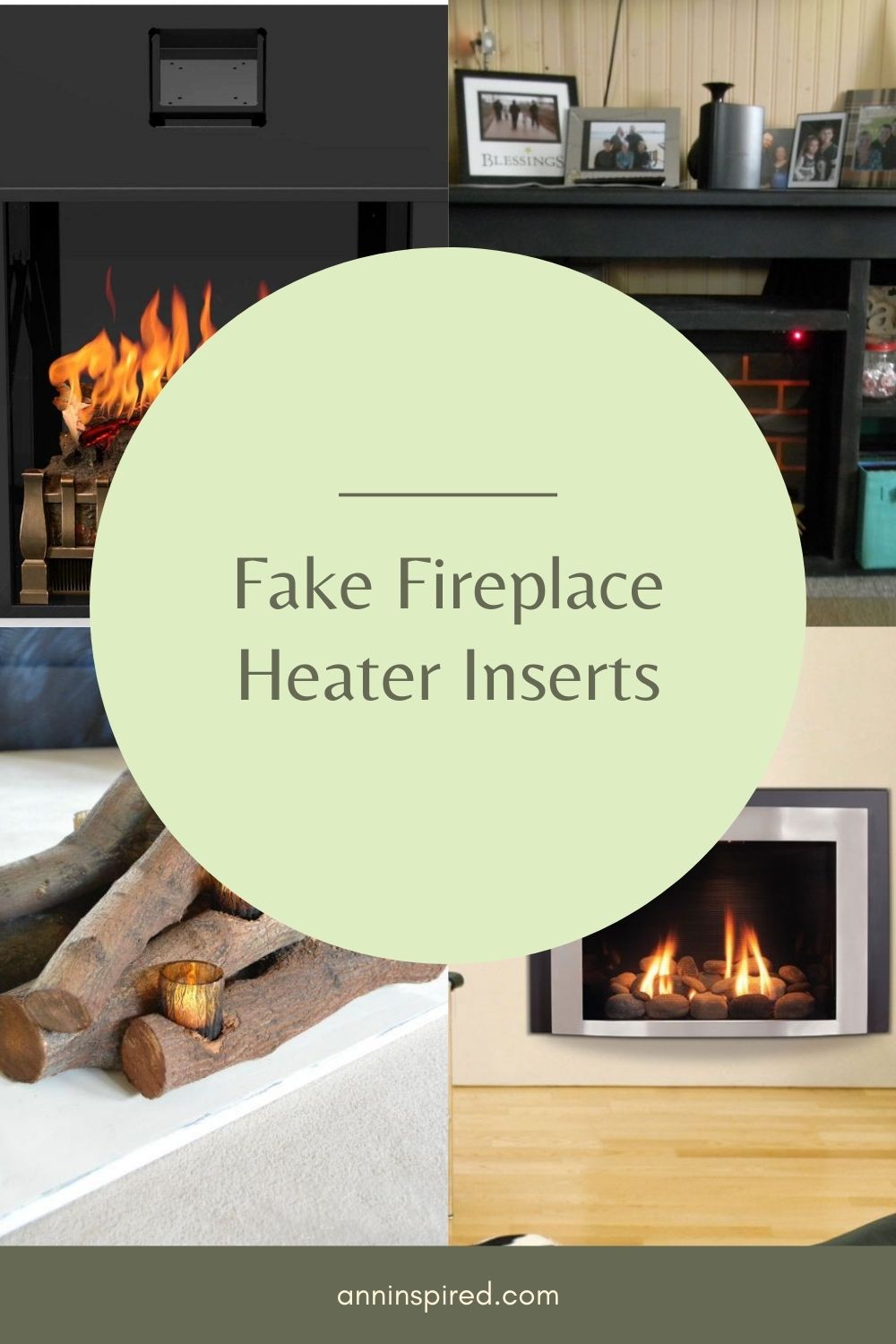 Fake Fireplace Heater Inserts