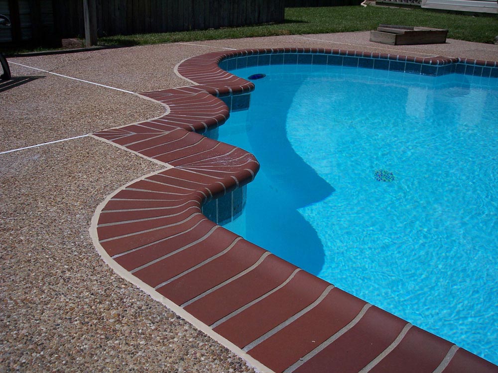 Coping for Swimming Pools