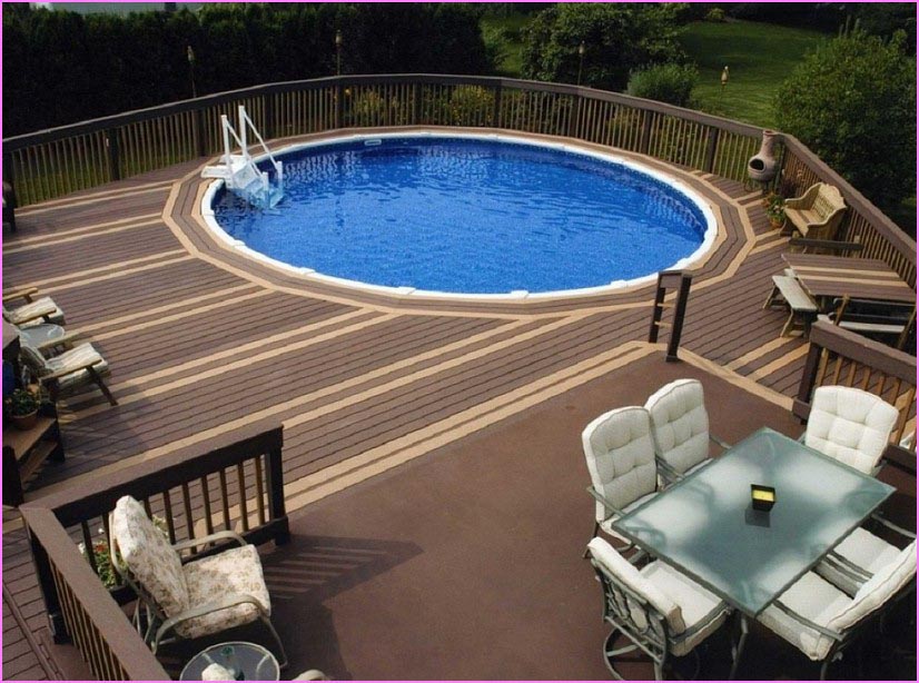 Decks for Above Ground Swimming Pools