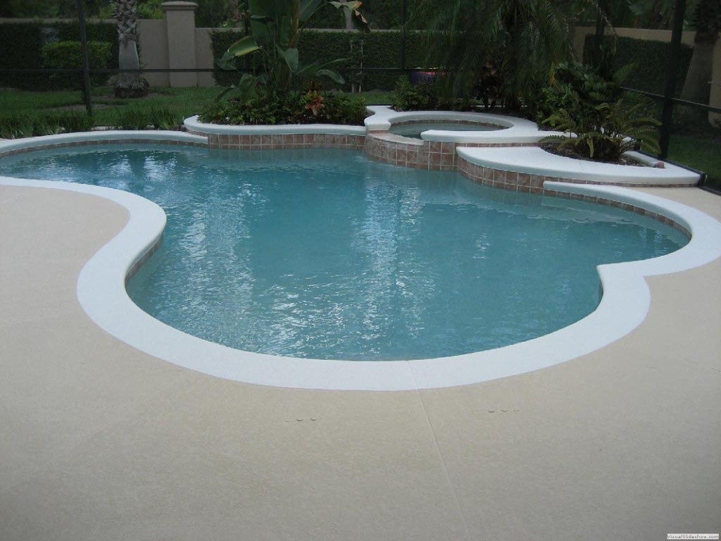 Swimming Pool Concrete Deck Paint