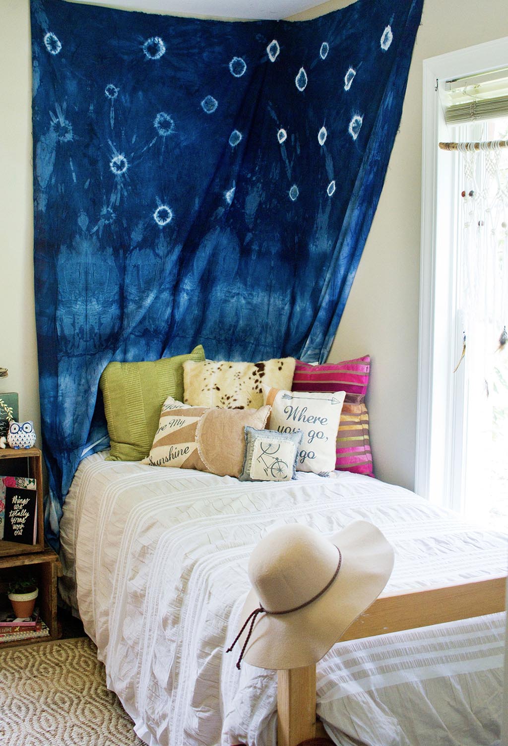 Dorm Rooms with Tapestries